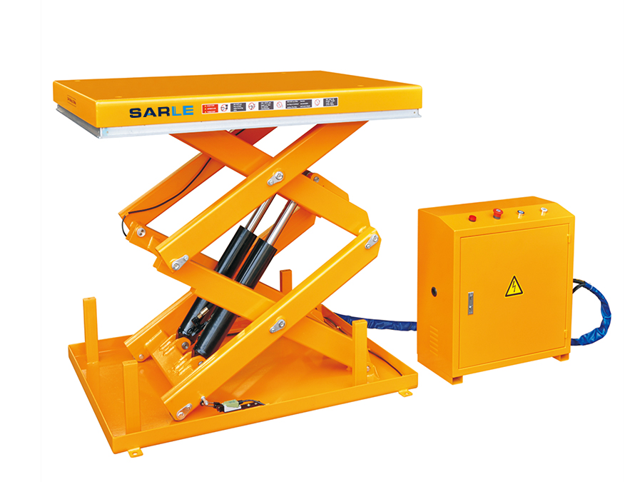 晟勒固定升降平臺(tái)合作某大型機(jī)器人智造企業(yè)